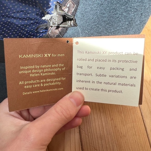 NWT Kaminski XY Bluesteel/Graphite Fur Felt Hat - Picture 7 of 10